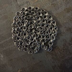 Paper chain necklace 22in